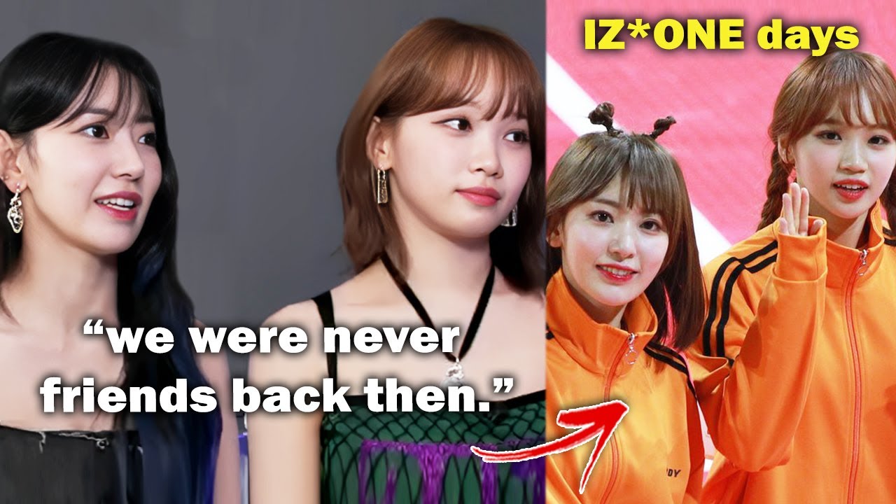 Chaewon & Sakura were never friends during IZ*ONE days? (ft. recent interview in Japan)