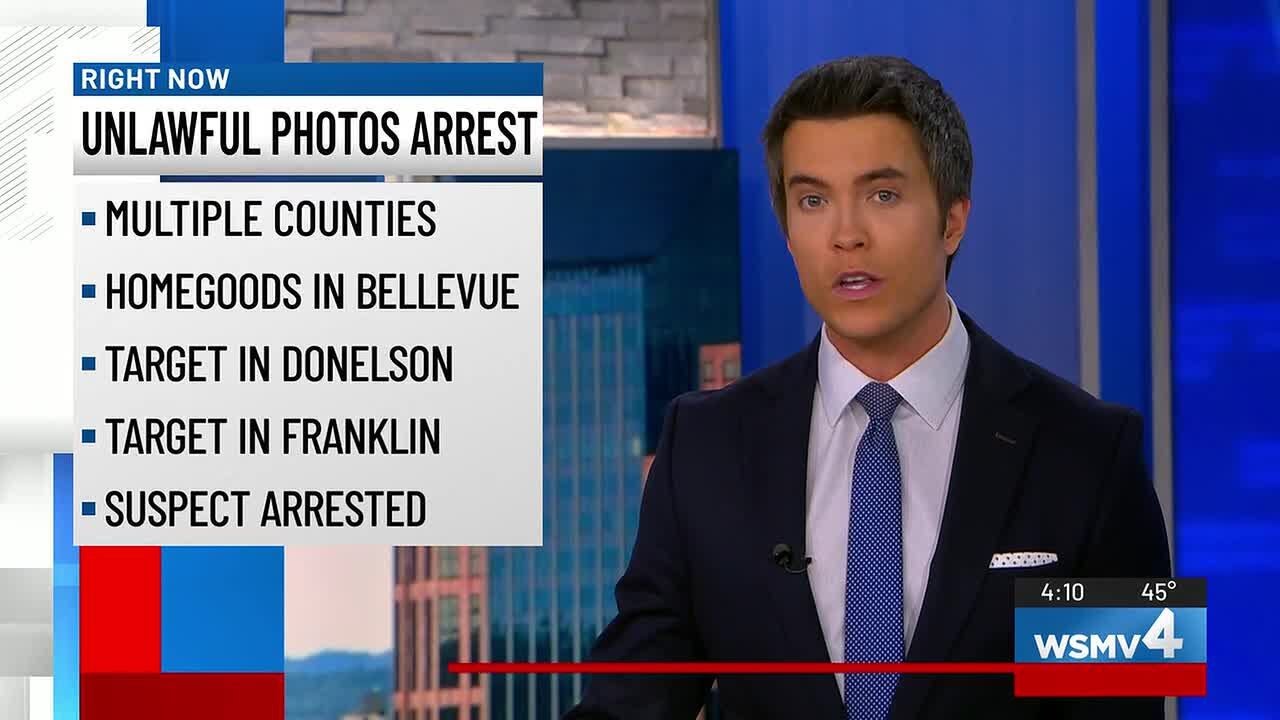 Man caught after taking lewd ‘upskirt’ photos of women, girl at Nashville stores, police say