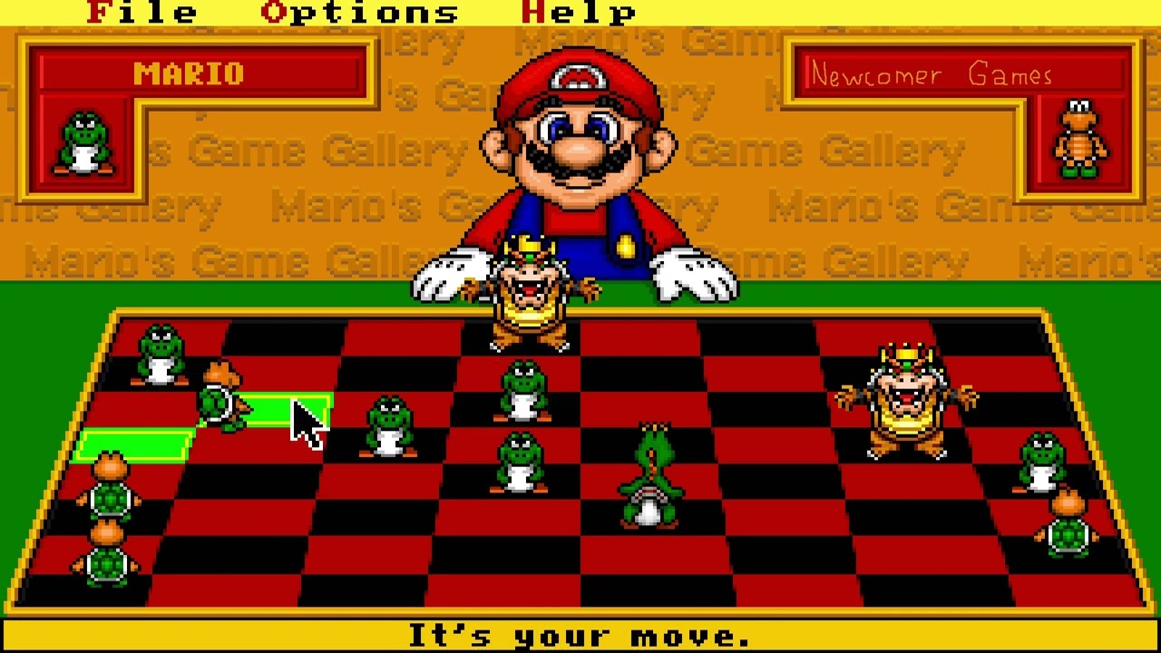 Mario's Game Gallery - Part 1 - Checkers HD