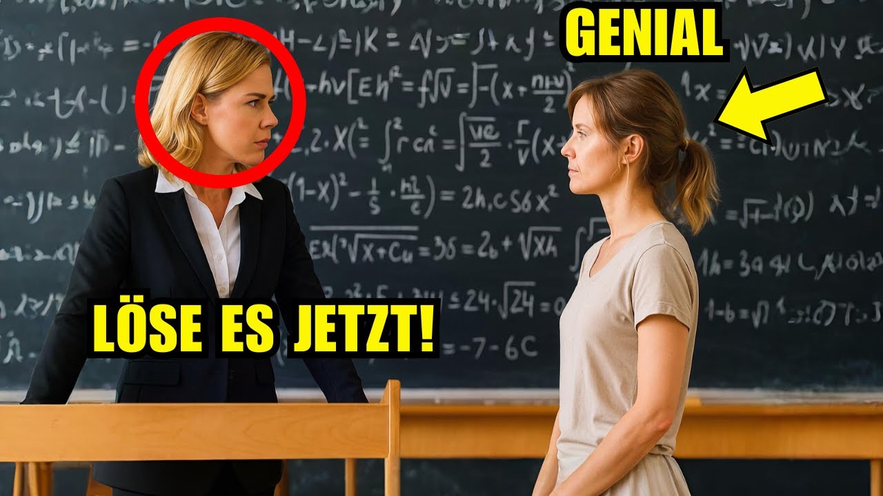 Eine einfache Frau tritt gegen Mathe-Genies an – was dann passiert, schockiert alle sofort