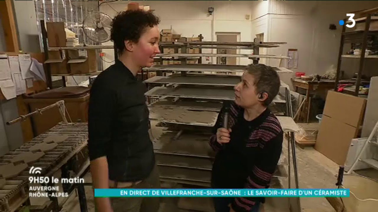 Céramiques du Beaujolais : la fabrication de carreaux et faïence