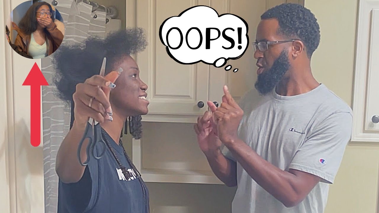 Dad ACCIDENTALLY cuts off oldest daughter HAIR ✂️ 💇🏽‍♀️ | NEW SERIES: DAD...WHY YOU DO THAT? 😳 Ep.1