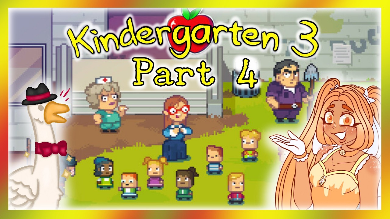 THE GOOSE MADE ME LATE FOR KINDERGARTEN!