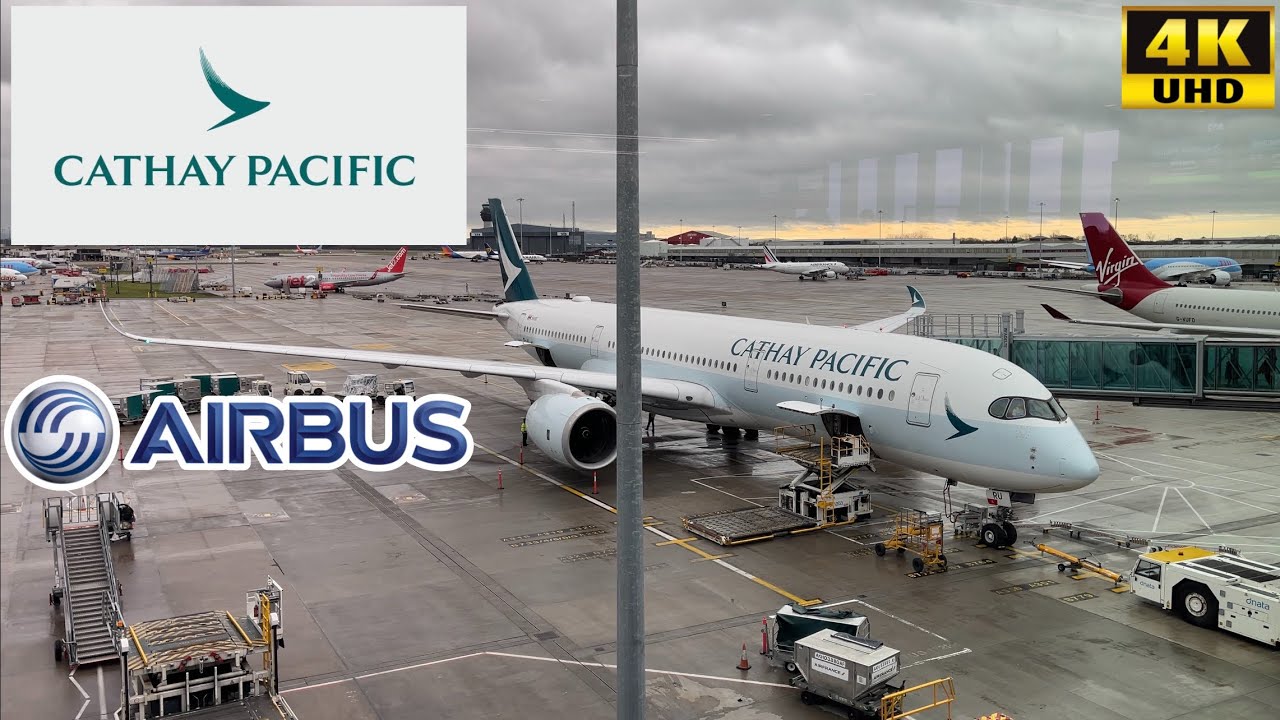 [Cathay Pacific: CX216 Manchester to Hong Kong] Airbus A350-900XWB B-LRU Economy Class Flight Review