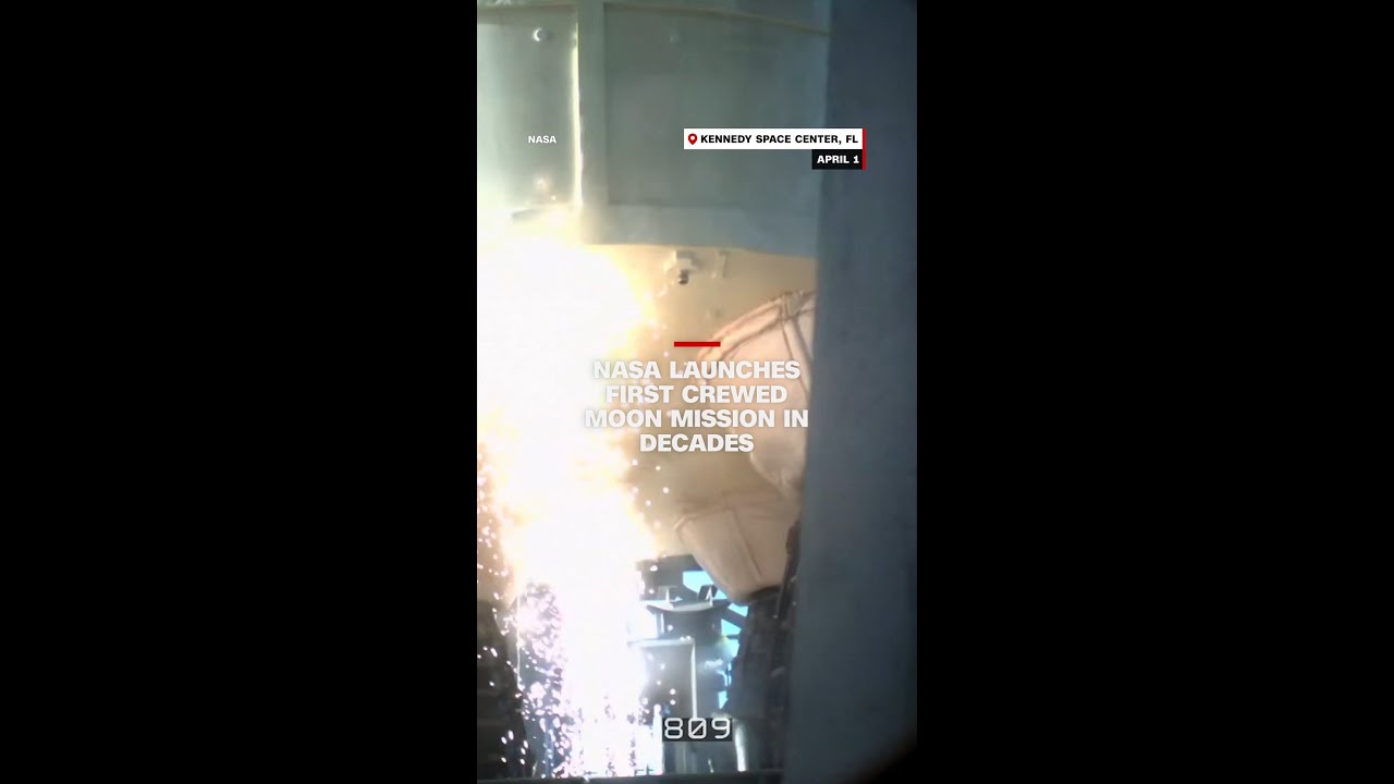 НАСА запускает первую пилотируемую миссию на Луну за последние десятилетия.