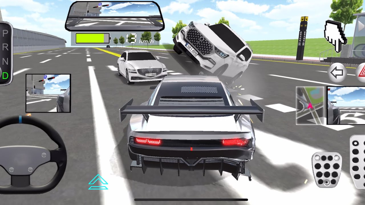 New super Car on racing grounds- 3d Driving Class game play || Car Game #gameplay #cargame