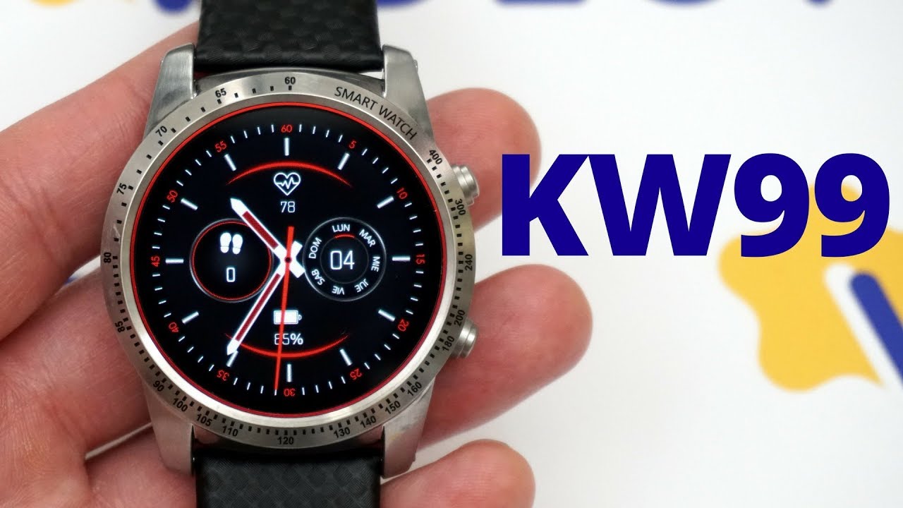 Smart Watch KW99 смарт часы KingWear - умные часы с сим картой на Android 5.1 круче smartwatch KW18