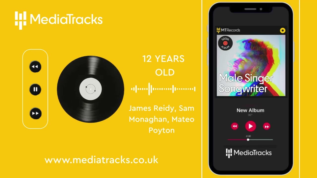 New Release MML638 - 12 Years Old (Male Singer Songwriter)