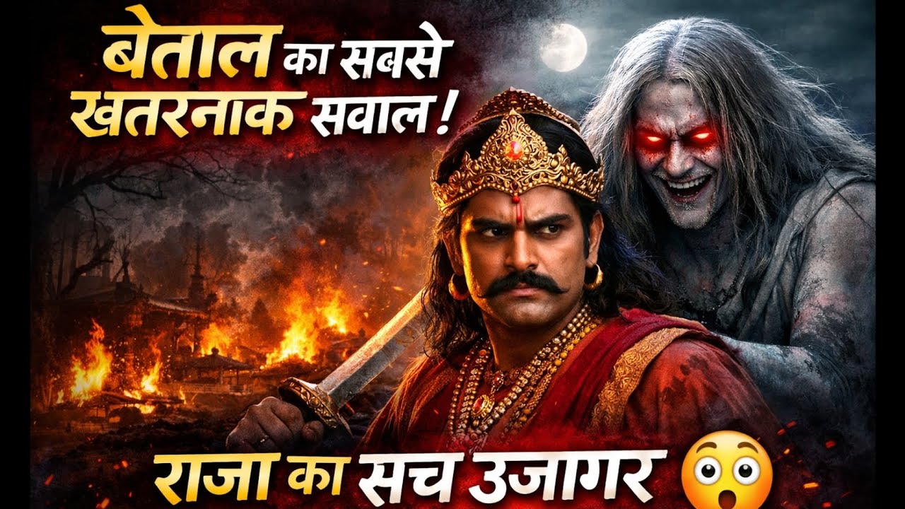 विक्रम के कंधे पर मौत… पर असली दुश्मन कौन? || Vikram Betal Full Story #hindikahanian 