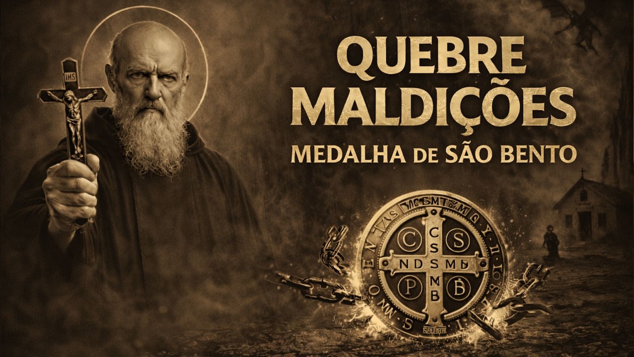 Oração Poderosa da Medalha de São Bento Contra Maldições e Ataques Espirituais