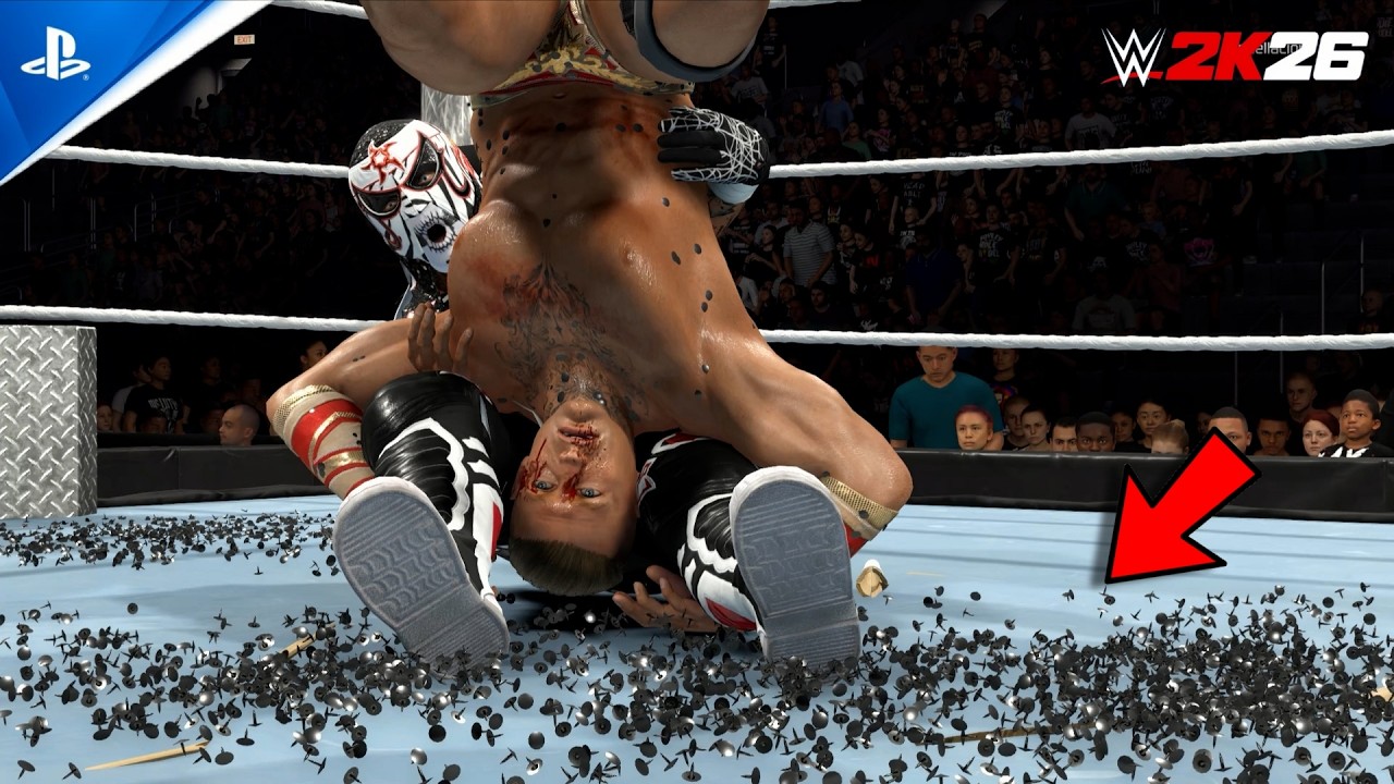 WWE 2K26 - Extreme High Flying Action! | Penta Vs Ilja Dragunov