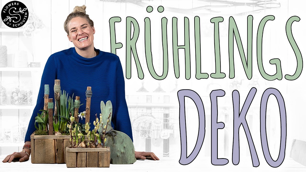 DIE ERSTEN FRÜHLINGSBLÜHER FÜR DRAUßEN - FRÜHLINGSDEKO DIY