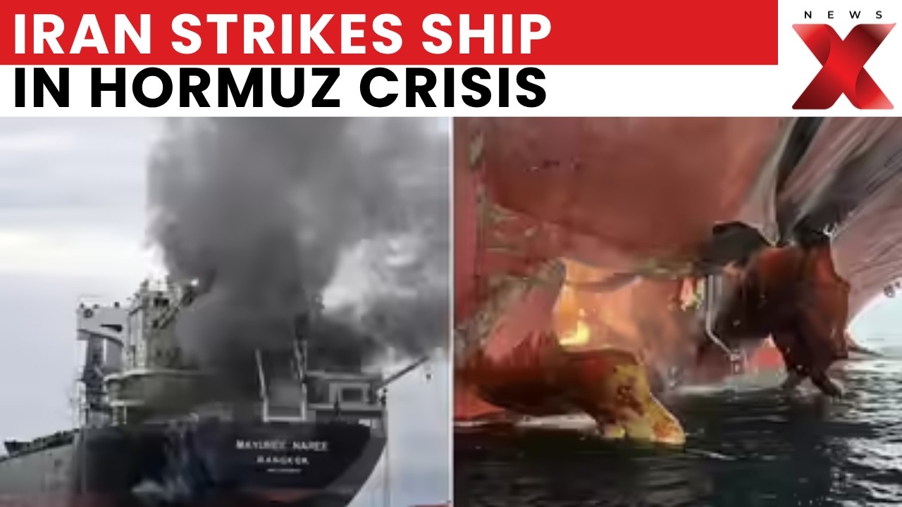 Shock Drone Attack In Hormuz! Iran Strikes Israeli Linked Ship In Hormuz Sparking Global Panic