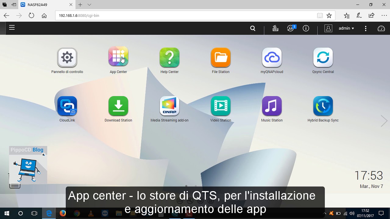 NAS QNAP TS-453a panoramica QTS 4.3.3