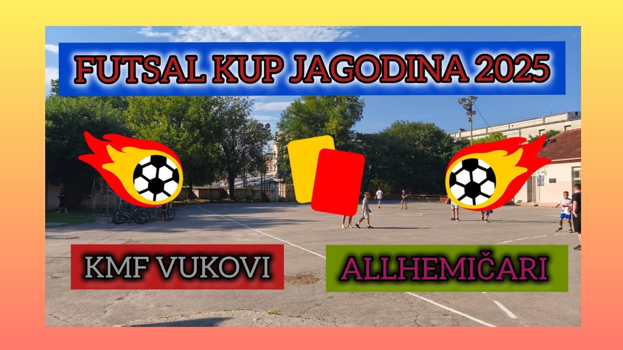 KMF VUKOVI U13 - ALLHEMIČARI U13 6:2 (4:0) FUTSAL KUP JAGODINA 2025