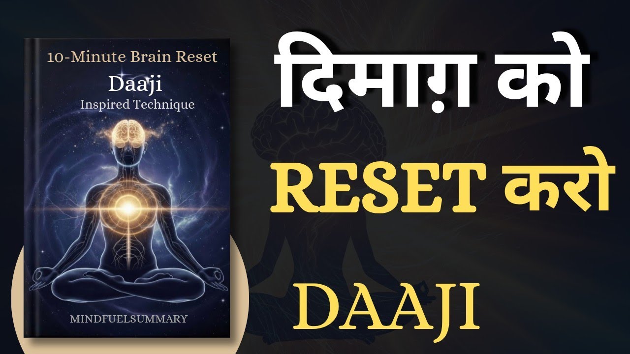 10-Minute Brain Reset | तनाव और Burnout ख़त्म करने का Daaji का वैज्ञानिक तरीका