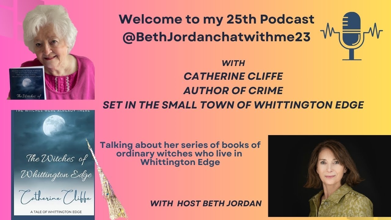 Catherine Cliffe - Crime Writer - in conversation with Beth Jordan