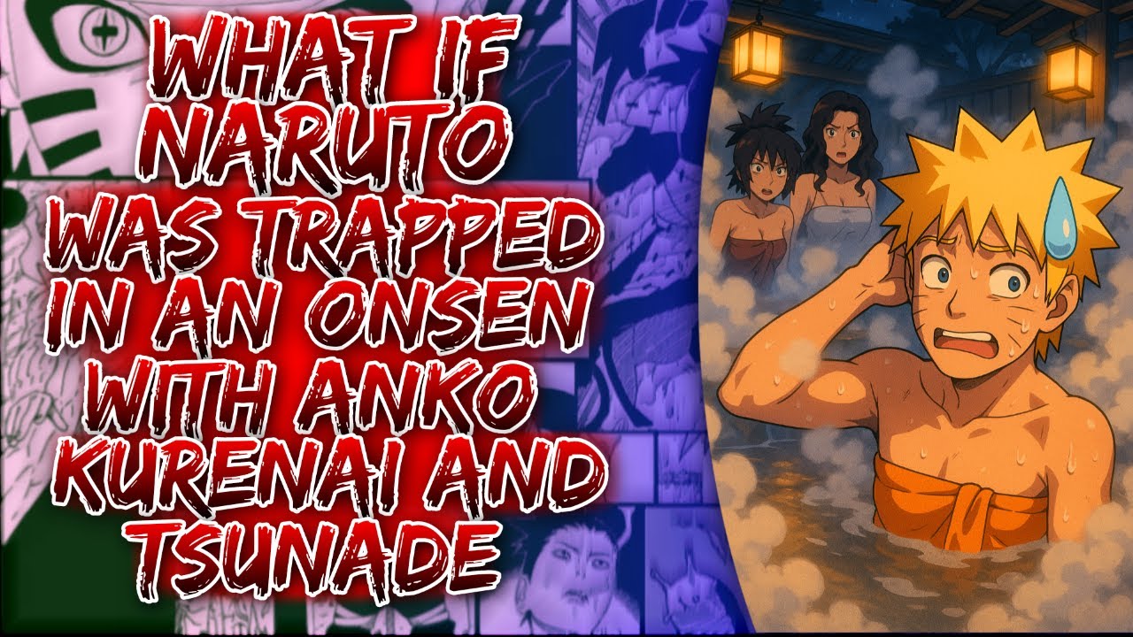 What If Naruto Was Trapped In An Onsen With Anko, Kurenai, And Tsunade ||