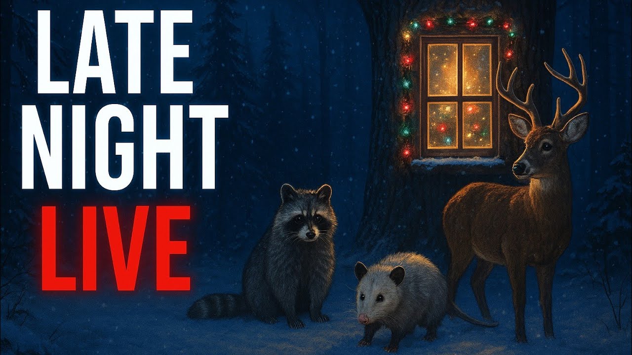 Are you a night owl? Ever wonder what creeps around in the forest late at night?  Welcome in.