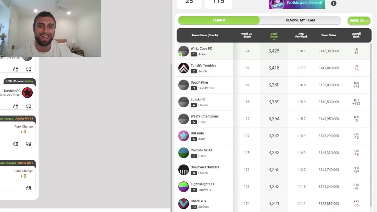 EPL SUPERCOACH GAME WEEEK 30 PREVIEW!