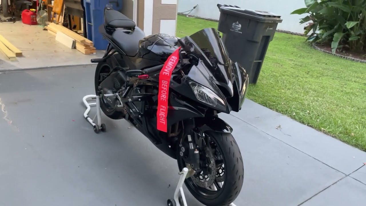 2012 Yamaha R6 walk around