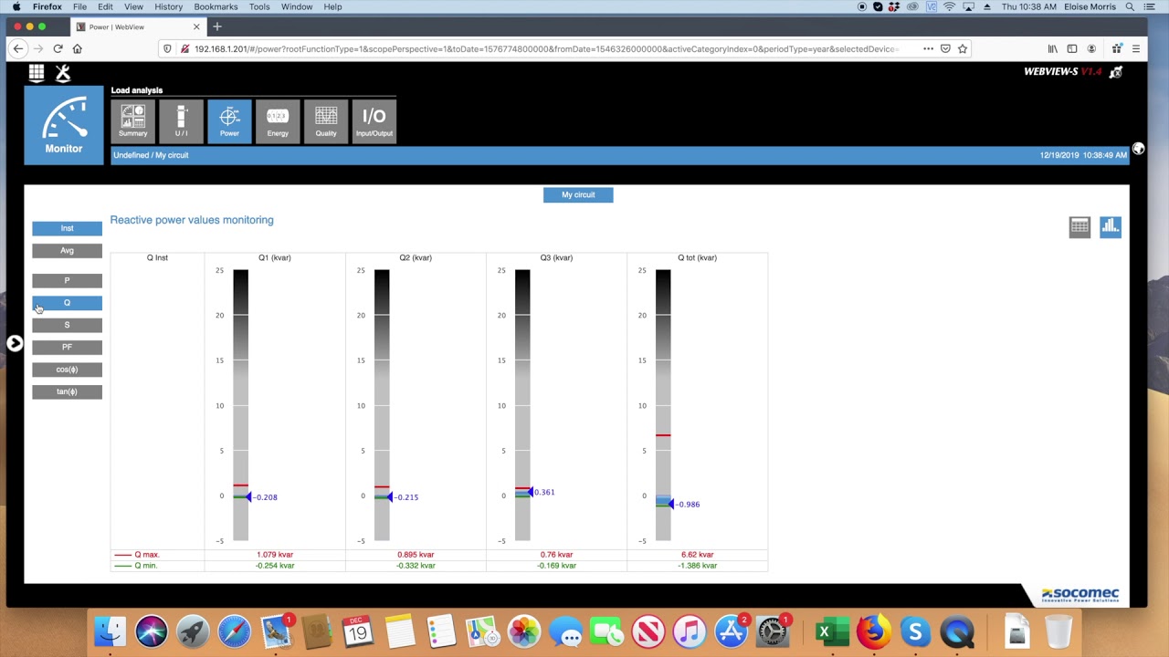Part II - Socomec DigiBox A Web Interface