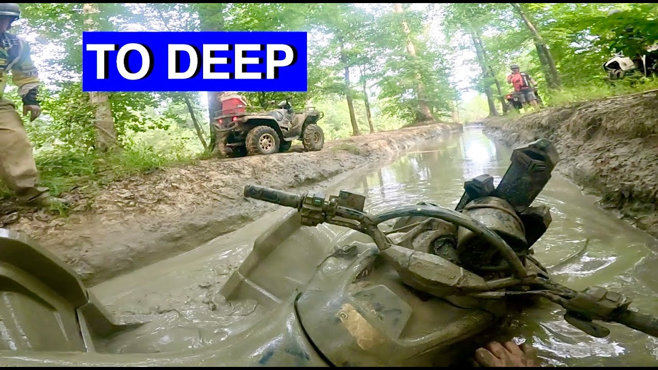 Worst HOLE at Busco Beach ATV Park..  The 50/50 hole was easier.