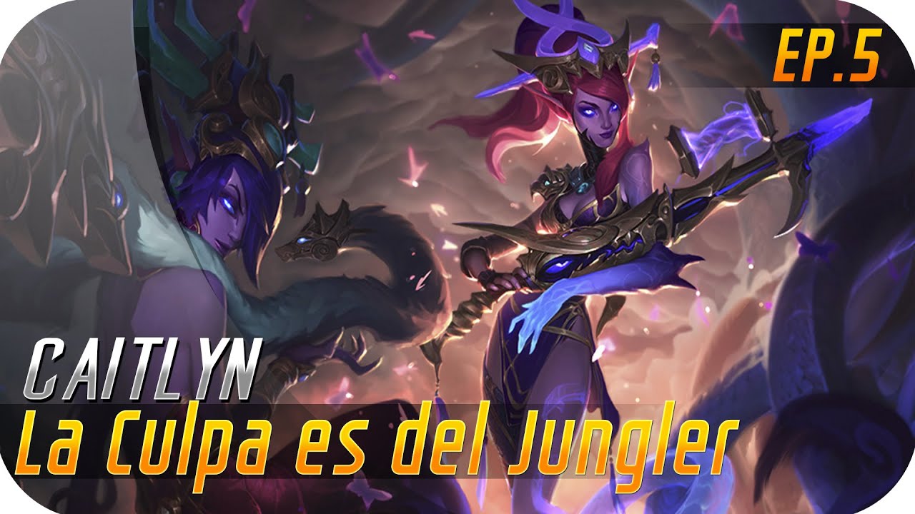 CAITLYN ESPECTRO LUNAR | La francotiradora del LoL... QUIET!