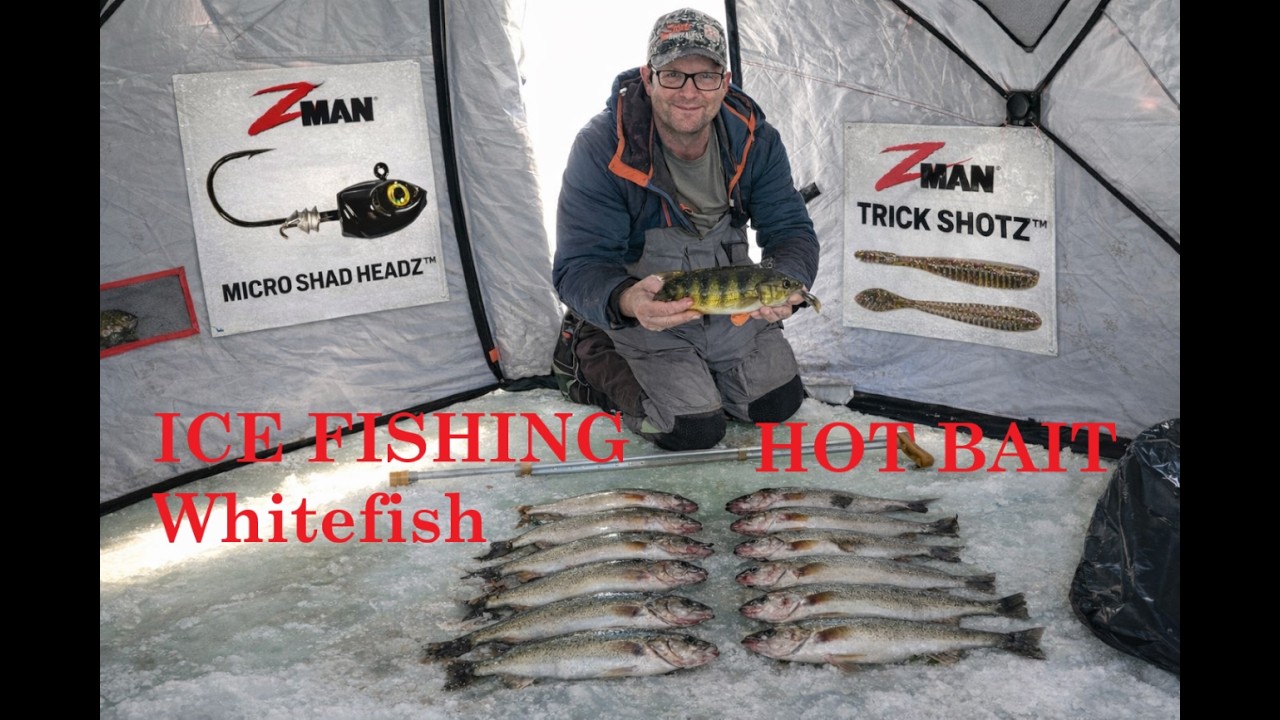 Ice Fishing Whitefish (Hot Bait) NFN Icehole Adventure #3 2026 Door County