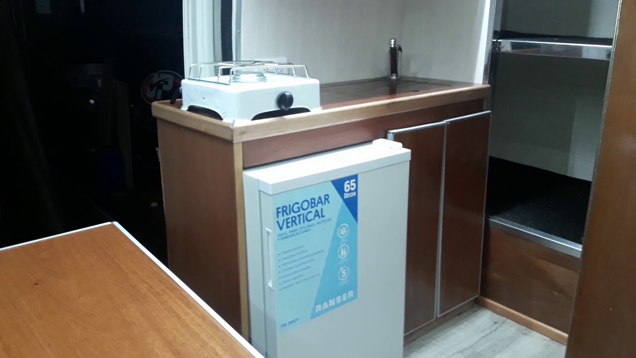 Les comparto un mini motorhome que armamos en mi fabrica .