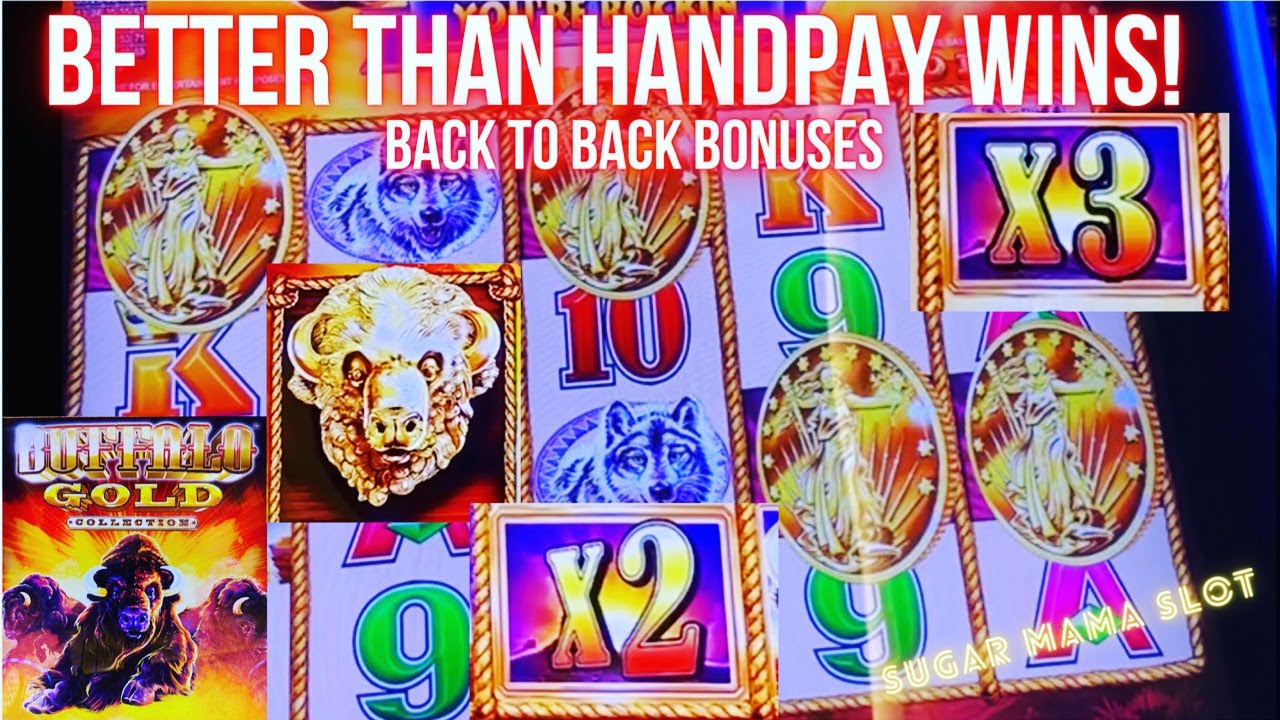 ✨BETTER THAN HAND PAY WINS✨. BUFFALO GOLD COLLECTION🦬🦬. BACK 2 BACK BONUSES! 🔥🔥👀💰💰💵💵
