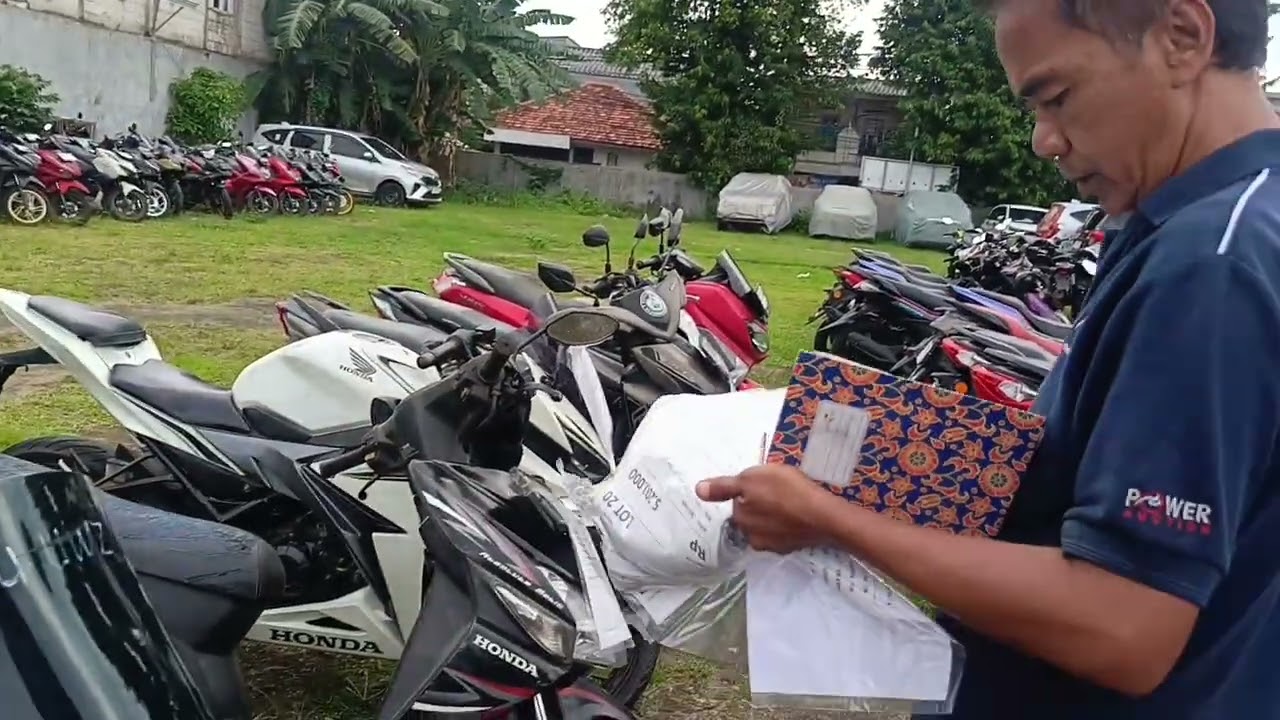 KITA REVIEW MOTOR MOTOR YANG LAKU LELANG HARI INI DAN ADA STOK APA AJA SIKAT