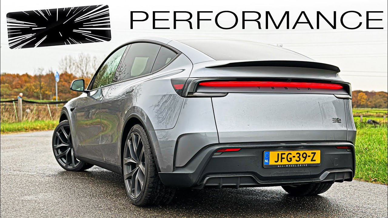 2026 Tesla Model Y Performance now has 627HP! // REVIEW on AUTOBAHN