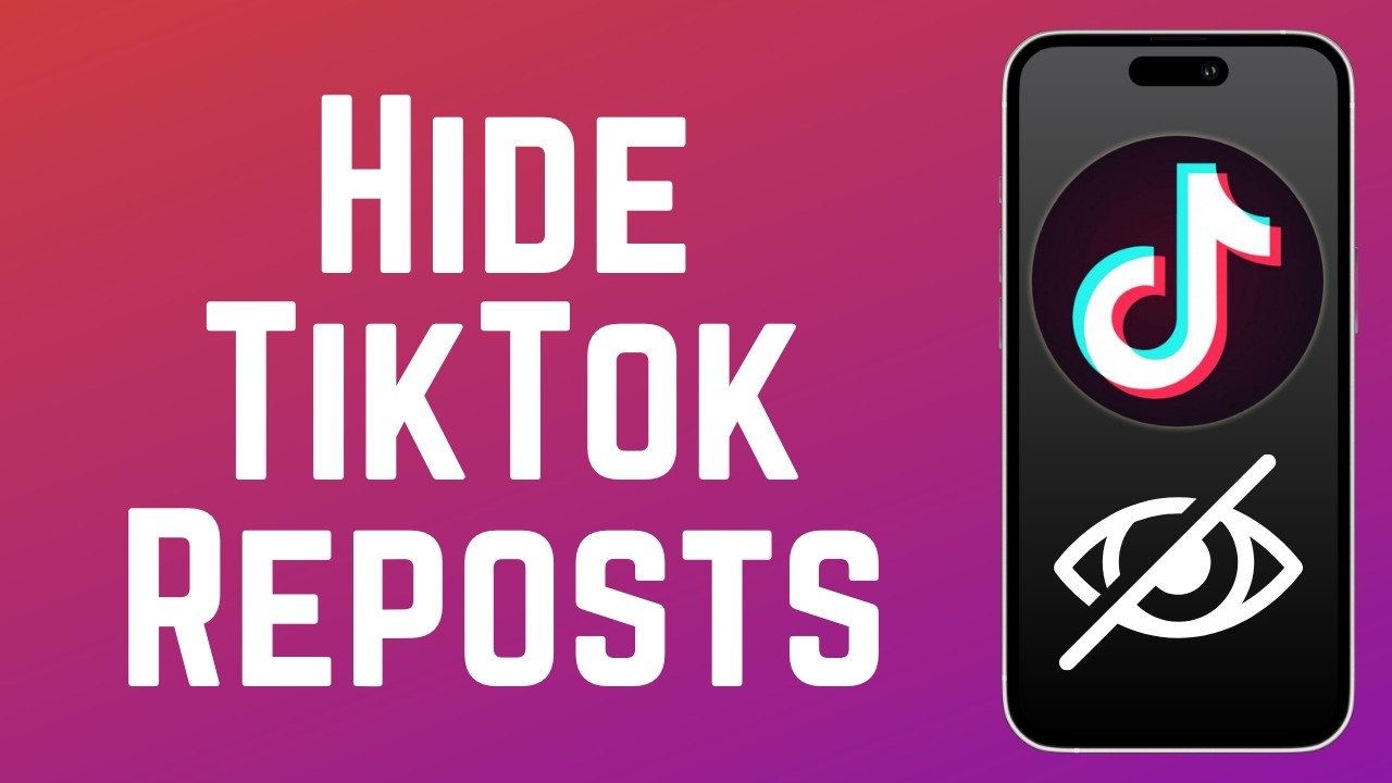 Как скрыть репосты в TikTok в 2026 году (полное руководство)