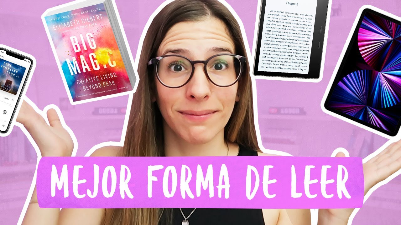 ¿Cuál es la MEJOR forma de leer? Libros vs Kindle vs iPad vs Audiolibros