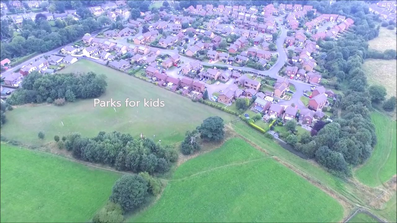Aerial Photography of Penistone, Sheffield, South Yorkshire.