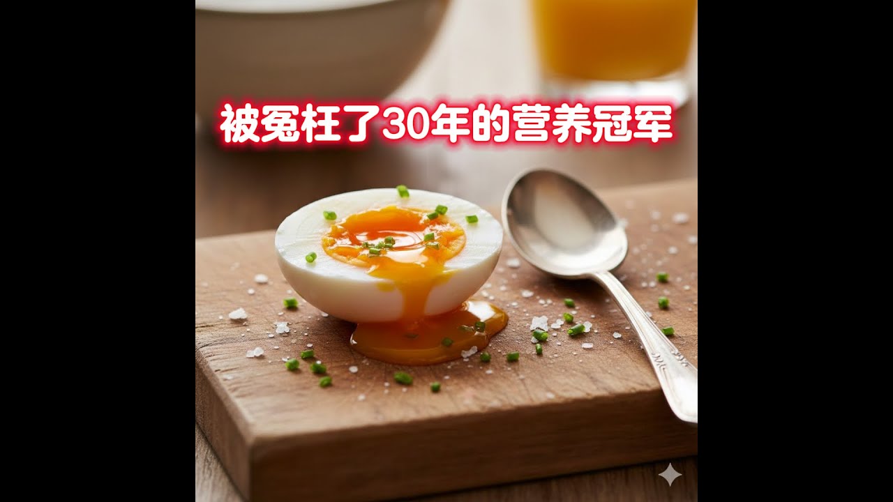 鸡蛋，被冤枉了30年的营养冠军