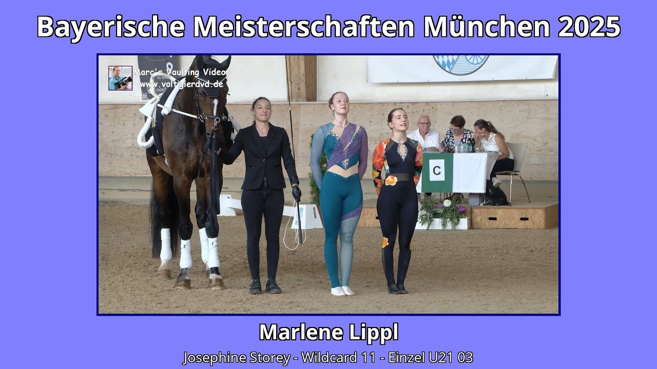 Marlene Lippl - Einzel U21 03 - Bayerische Meisterschaft München 2025
