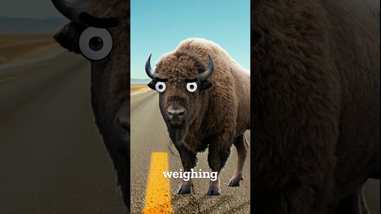 Here&rsquo;s why bison are actually TERRIFYING 🦬