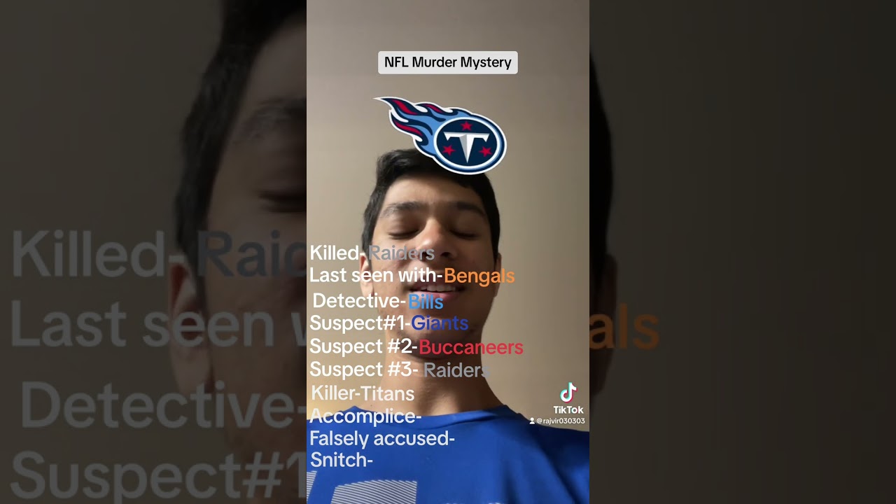 NFL Murder Mystery