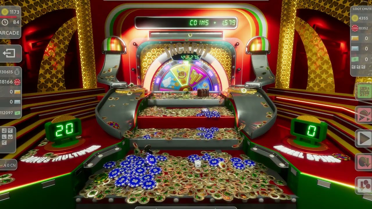 Coin Pusher Casino Massive Jackpot!