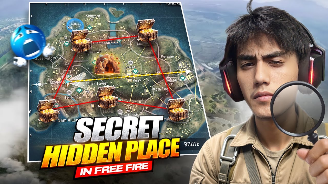 I Found a SECRET TREASURE PLACE & #1 AWM Player 🤯🔥 | Zerox FF