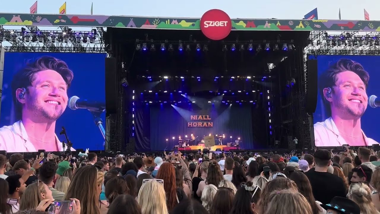 Niall Horan - This Town (Live) - Sziget festival - Budapest (2023)