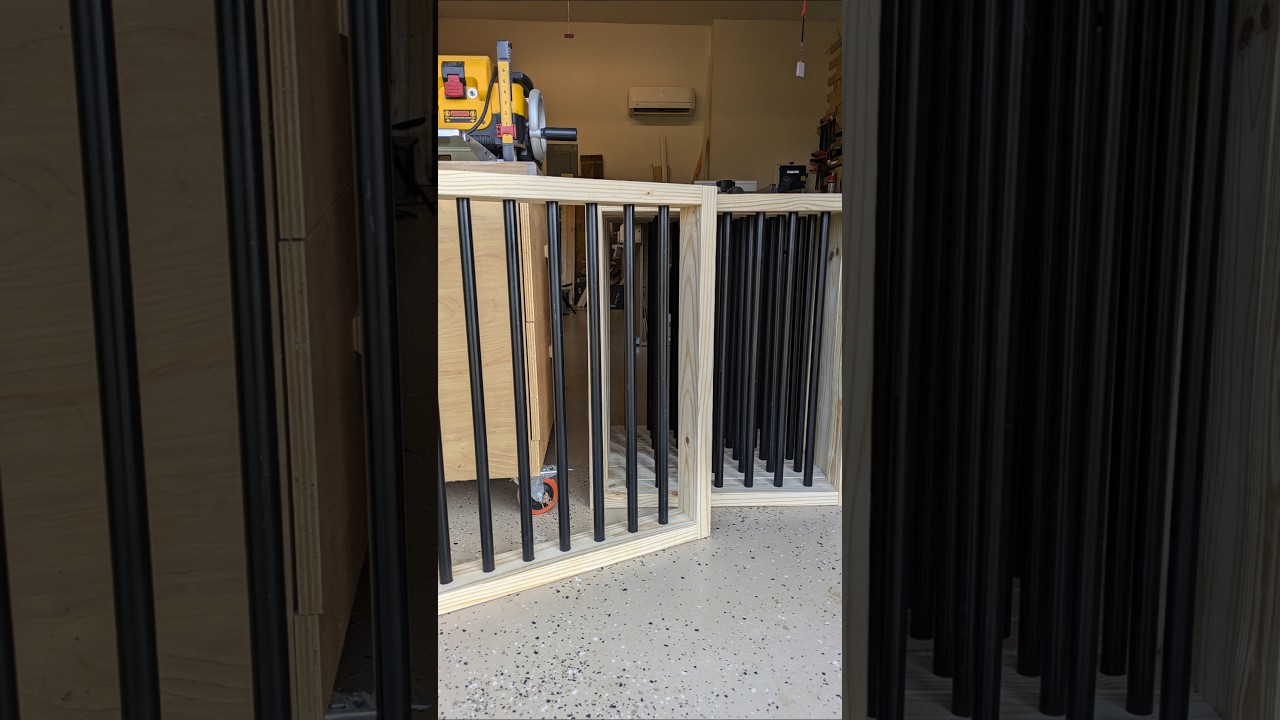 Building some horse stall grill windows for a horse barn. An easy and affordable option. #diy #wood