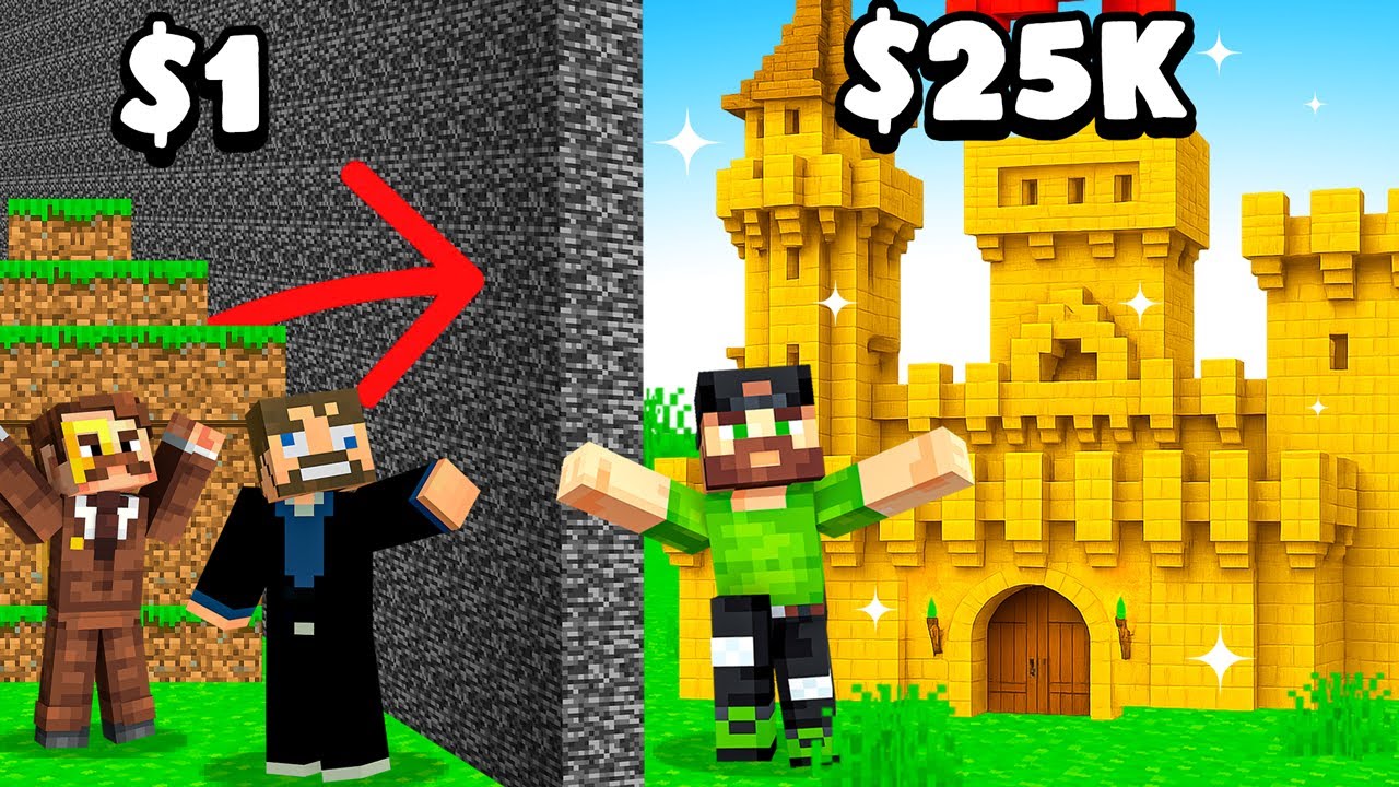 CHEAP vs EXPENSIVE Build Battle in Minecraft