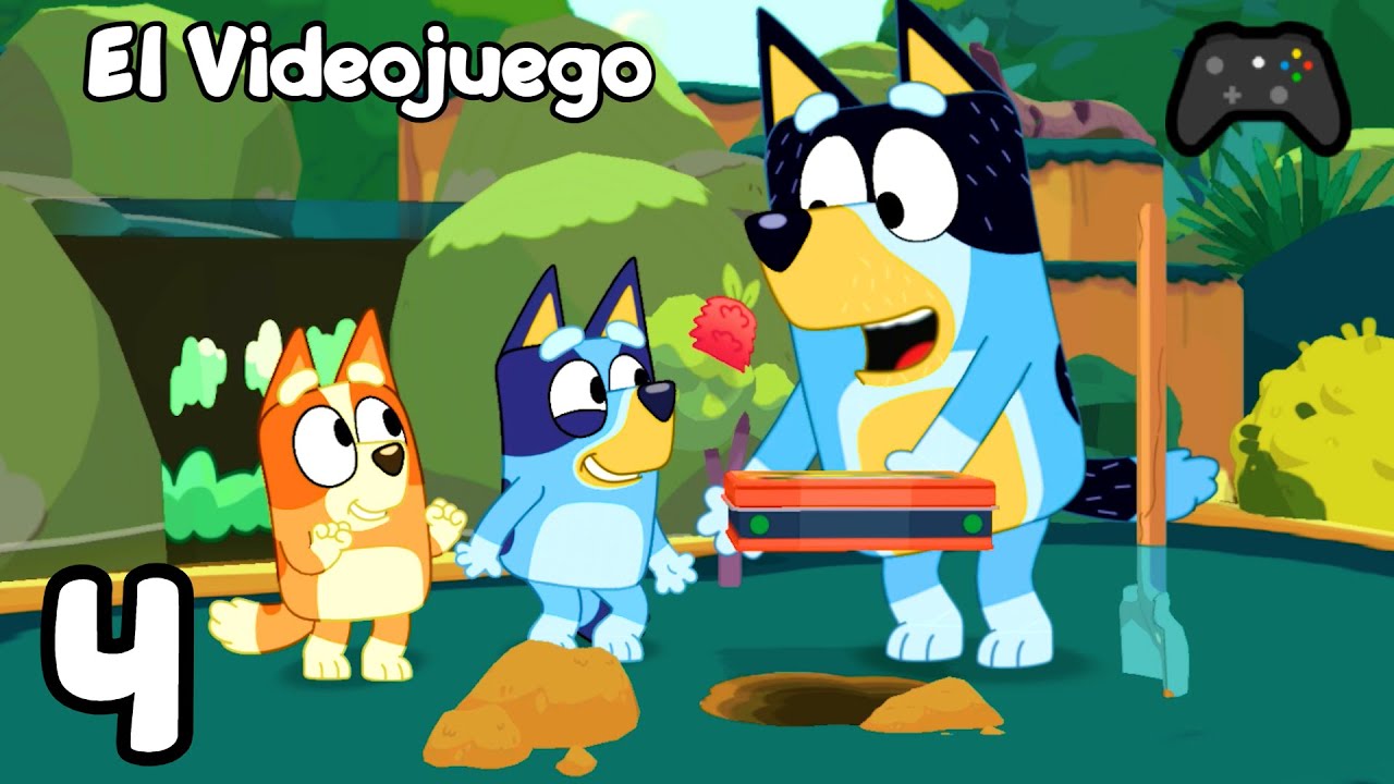 🎮 BLUEY EL VIDEOJUEGO en BUSCA del TESORO 🎁