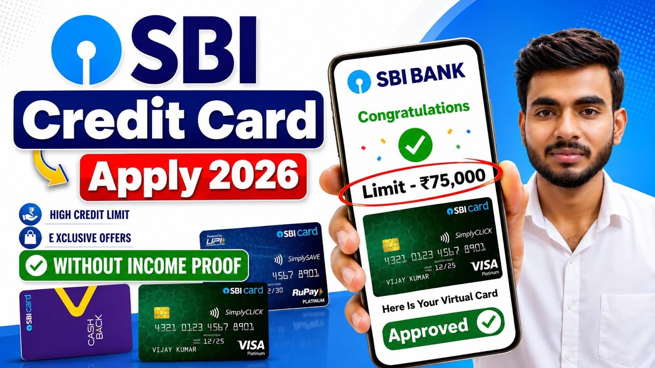 sbi credit card online apply 2026 | sbi credit card  | how to apply sbi credit card