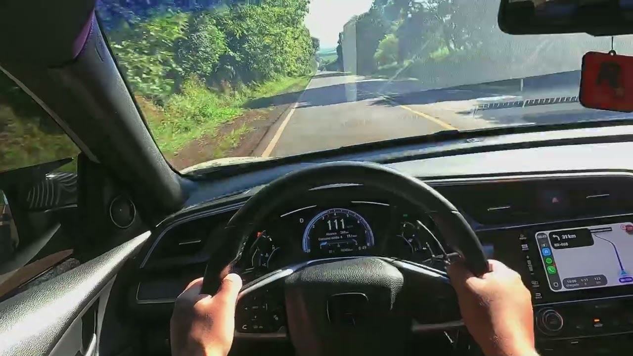 Acelerando Civic touring na rodivia (Anda bem?)