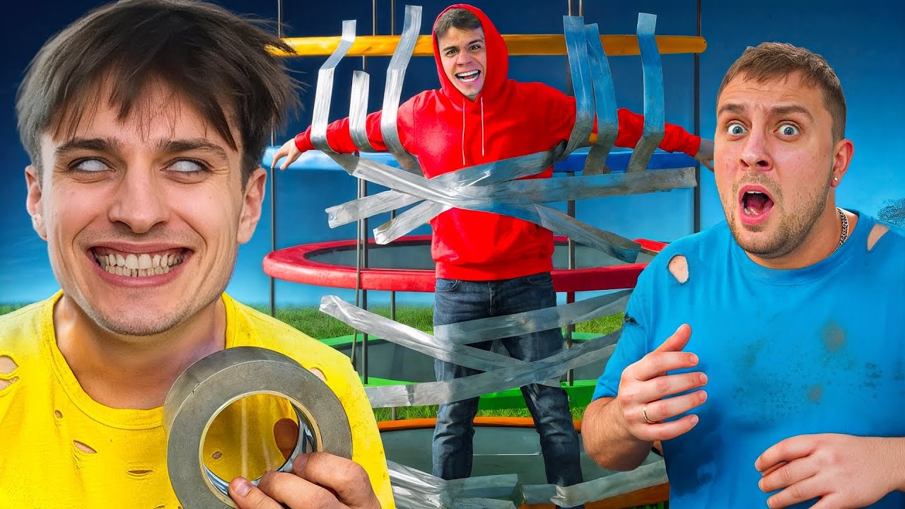 ZIPEK ZOSTAŁ UWIĘZIONY NA WIEŻY TRAMPOLIN! 