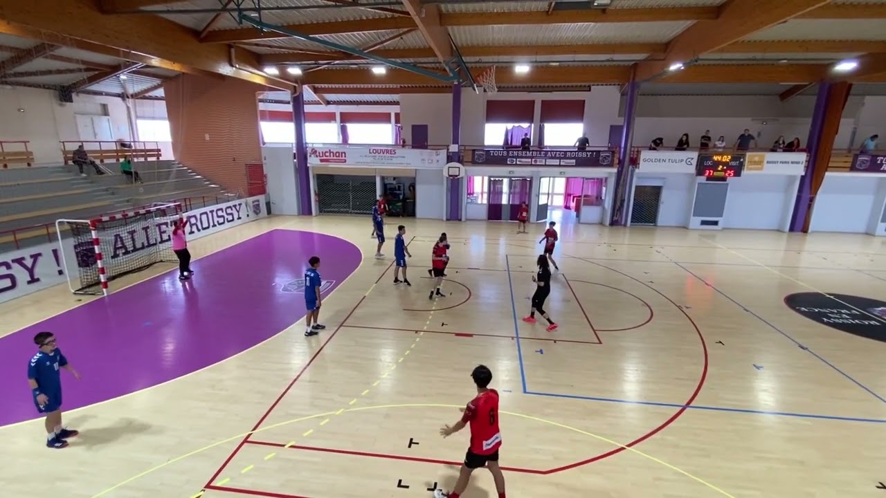 2023-10-07 Handball U15 IDF Roissy Asa fin de match